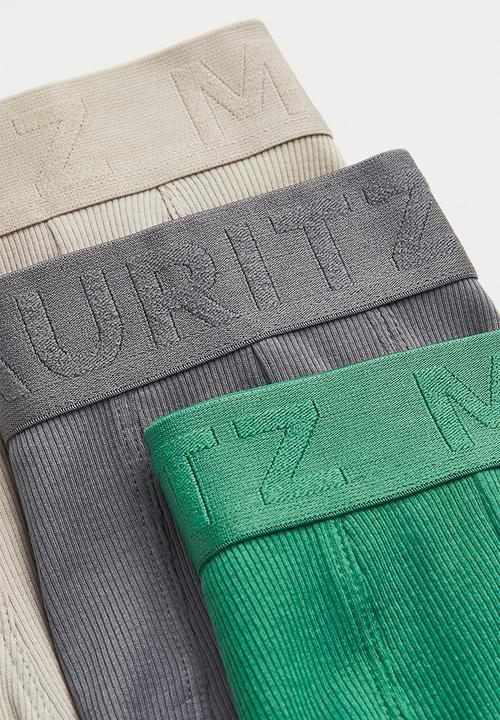 H&M - 3 Pack lyocell-blend mid trunks - multi