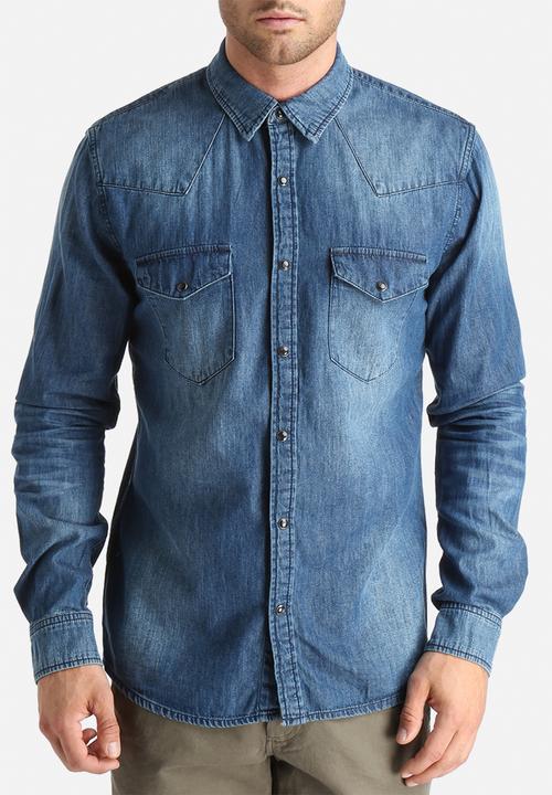 Only & Sons - Slim Denim Shirt