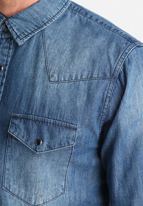 Only & Sons - Slim Denim Shirt