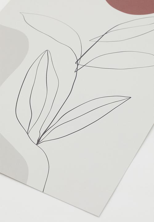 H&M - Poster - white/multi