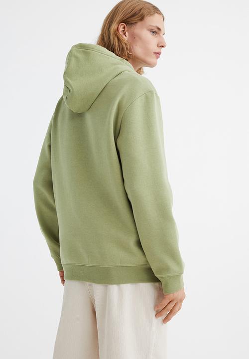 H&M - Regular fit hoodie - sage green/tom and jerry