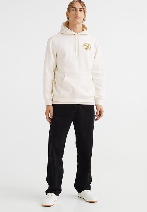 H&M - Regular fit hoodie - white/harry potter