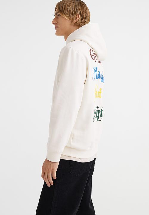 H&M - Regular fit hoodie - white/harry potter