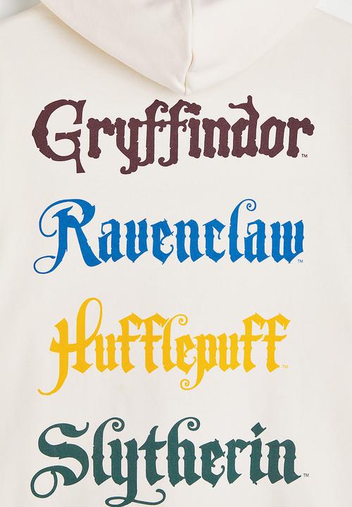 H&M - Regular fit hoodie - white/harry potter