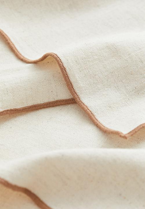 H&M - 2-pack linen-blend napkins - beige/multi