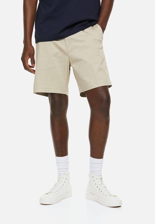 H&M - Regular fit chino shorts - beige
