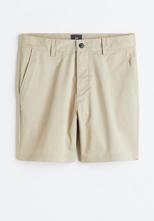 H&M - Regular fit chino shorts - beige
