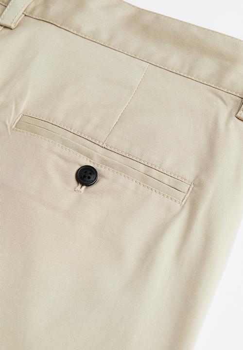 H&M - Regular fit chino shorts - beige