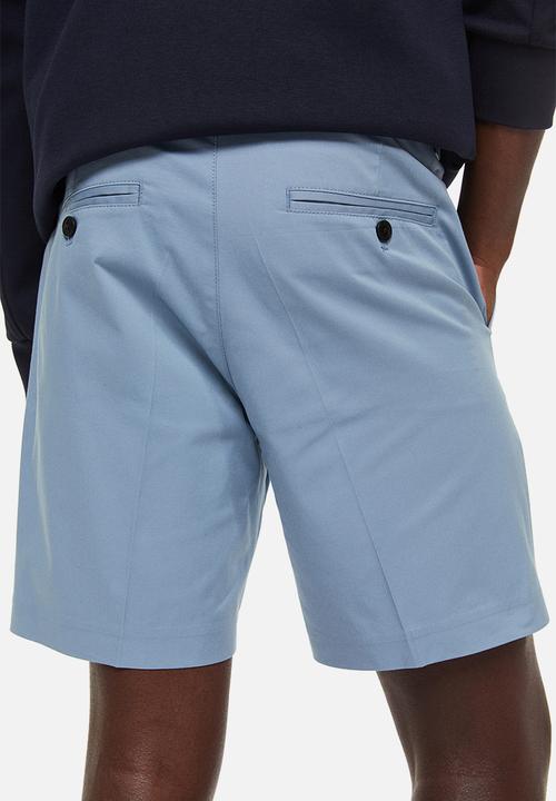 H&M - Regular fit chino shorts - light blue