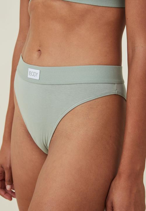 Cotton On - Organic cotton branded brasiliano - jade