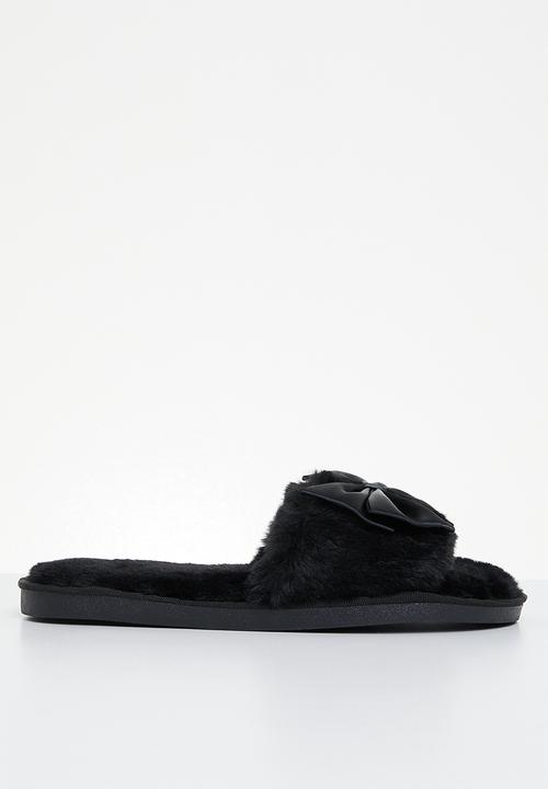 Superbalist - Bow slipper - black