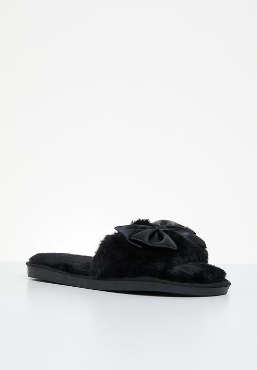 Superbalist - Bow slipper - black