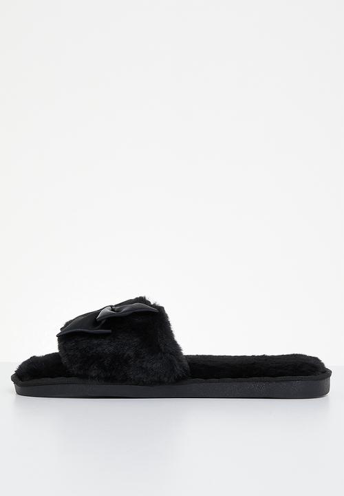 Superbalist - Bow slipper - black