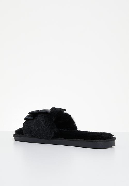 Superbalist - Bow slipper - black