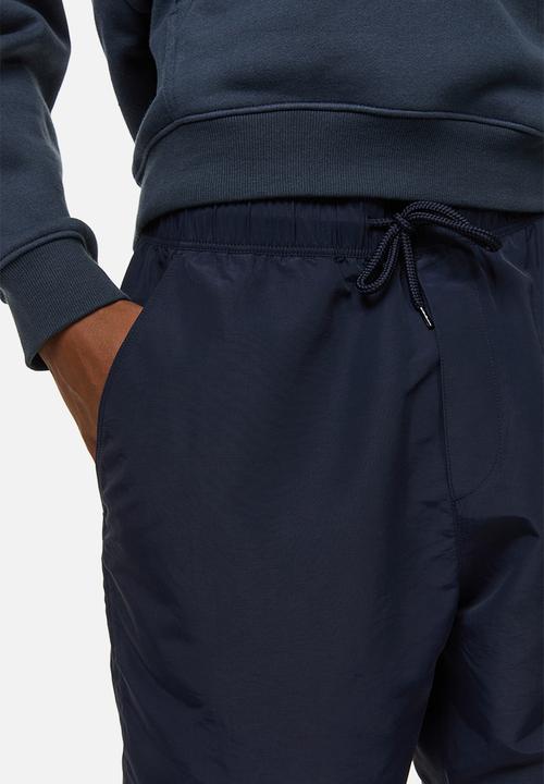 H&M - Relaxed fit nylon shorts - dark blue