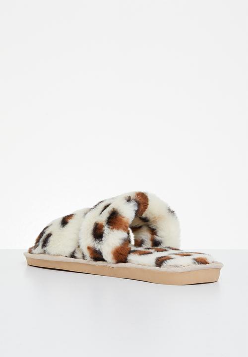 Superbalist - Double strap slipper - cream