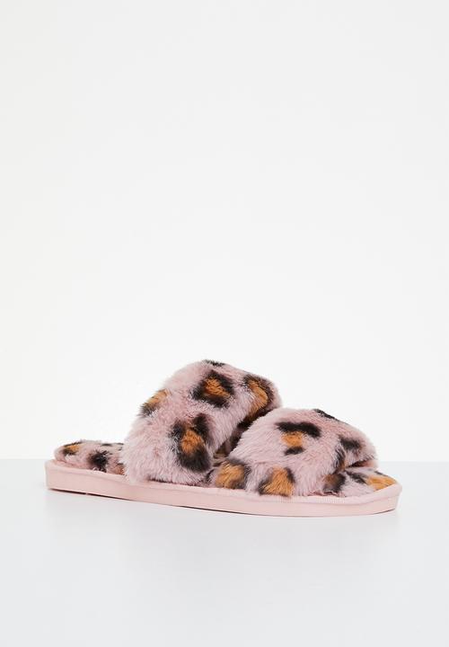 Superbalist - Double strap slipper - pink