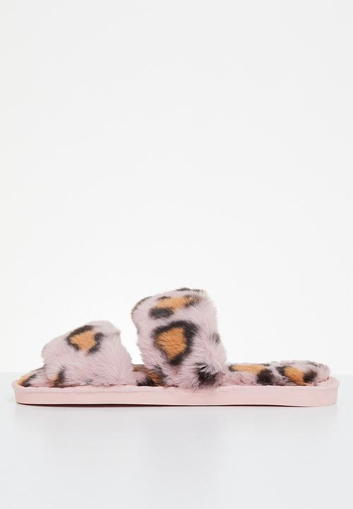 Superbalist - Double strap slipper - pink
