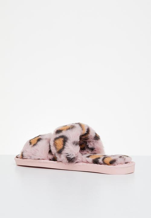Superbalist - Double strap slipper - pink