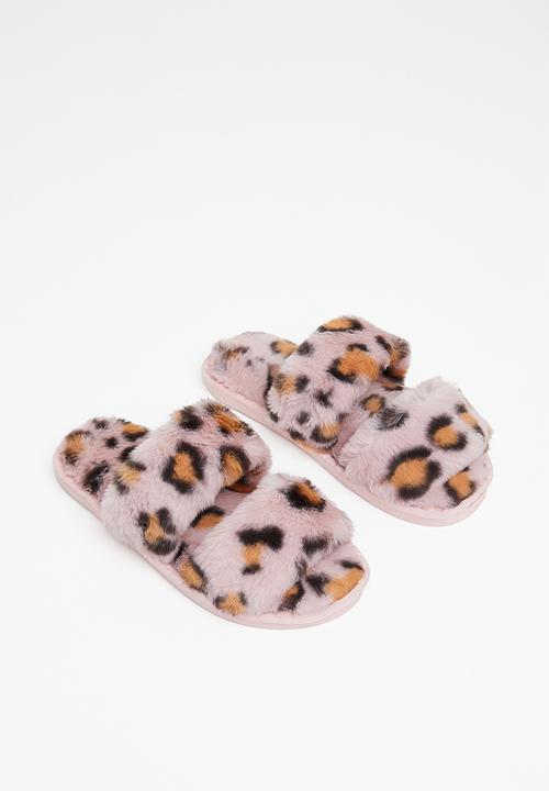 Superbalist - Double strap slipper - pink
