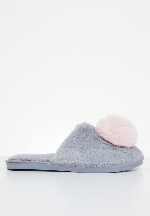 Superbalist - Ball closed toe slipper - grey