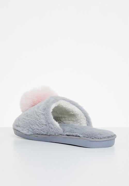 Superbalist - Ball closed toe slipper - grey