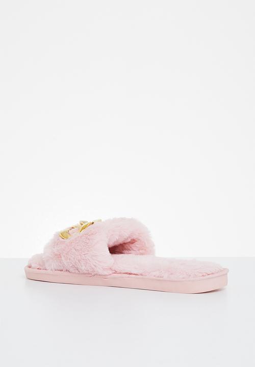 Superbalist - Chain link slipper - pink