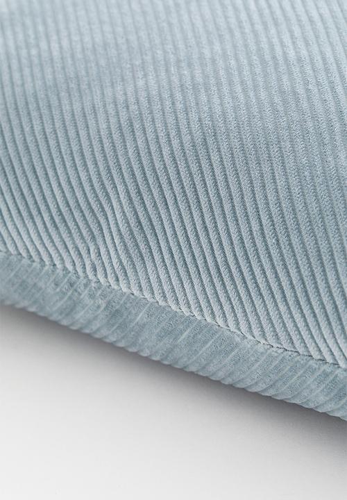 H&M - Corduroy cushion cover - blue