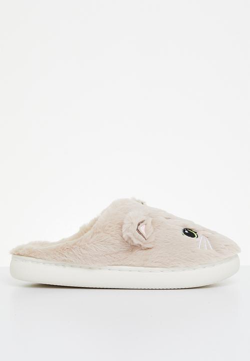 Superbalist - Cat slipper - beige