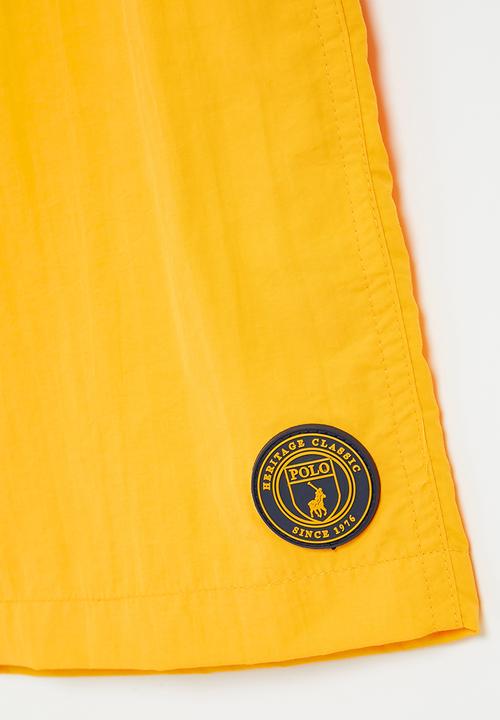 POLO - Boys active short - yellow