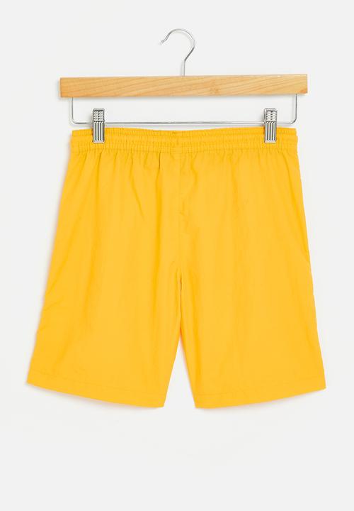 POLO - Boys active short - yellow