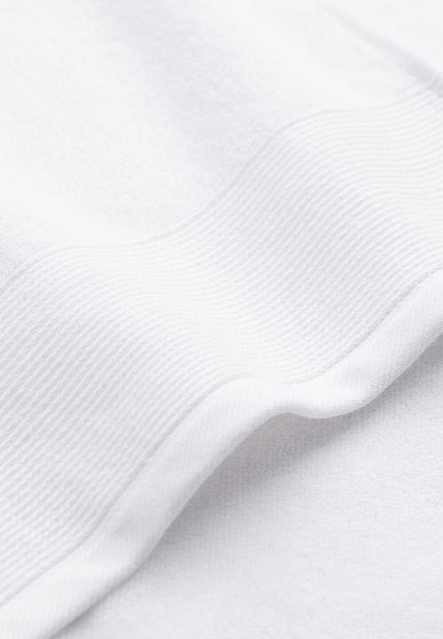 H&M - Cotton terry bath sheet - white