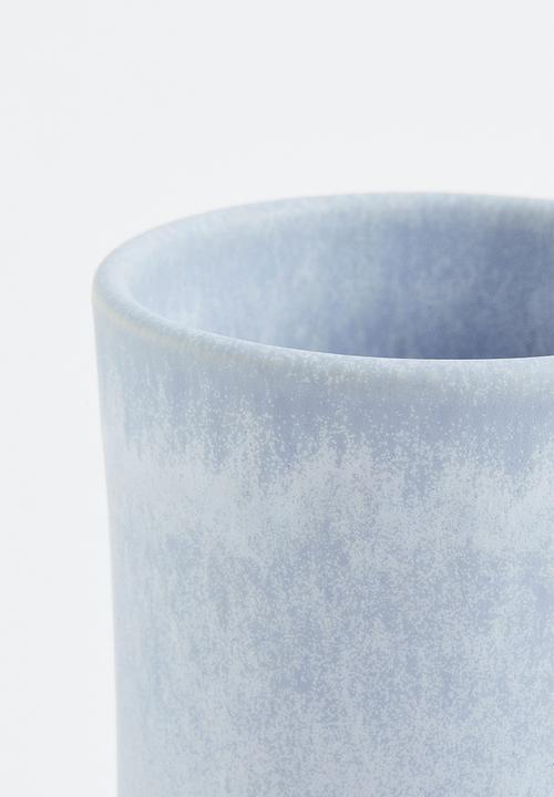 H&M - Large stoneware cup - blue