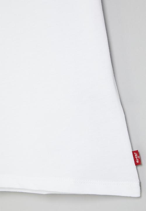 Levi’s® - Lvg short sleeve batwing tee - red & white