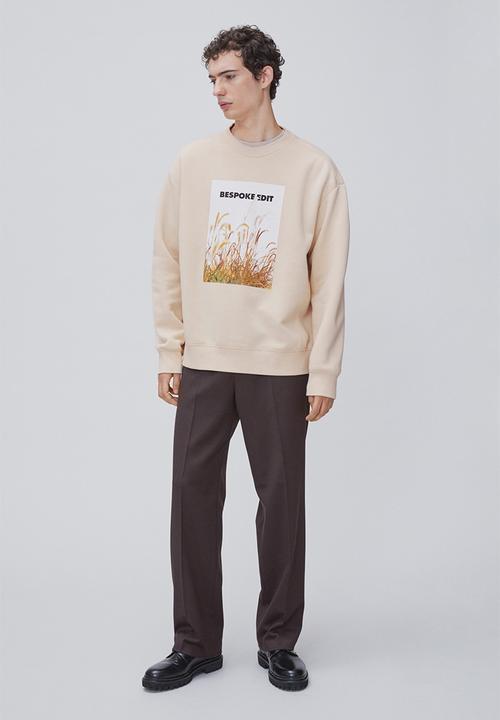 H&M - Sweatshirt - light beige/bespoke edit