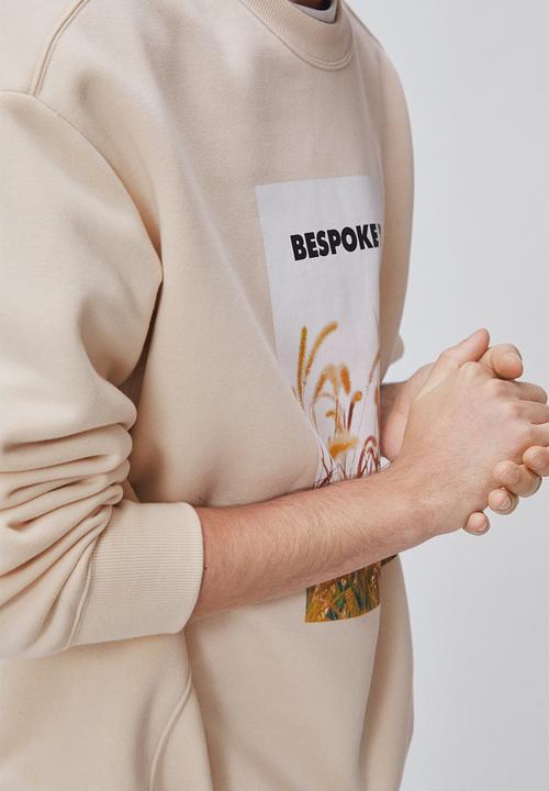 H&M - Sweatshirt - light beige/bespoke edit