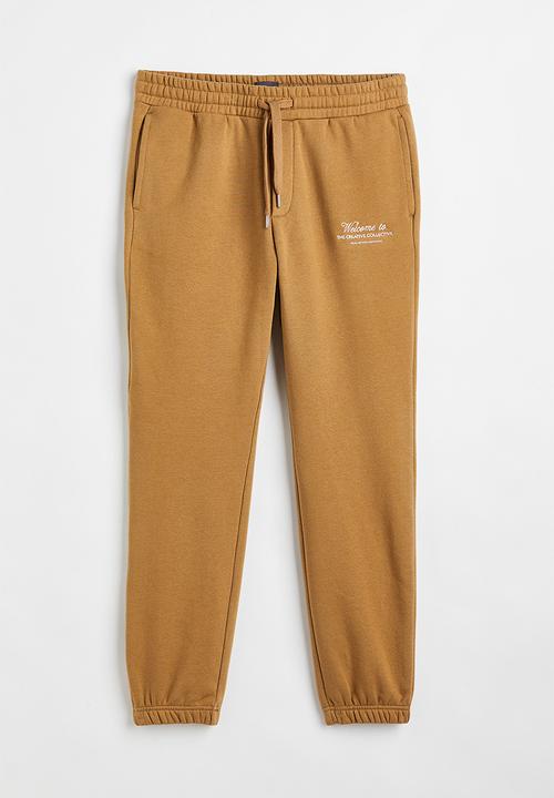 H&M - Slim fit sweatpants - beige