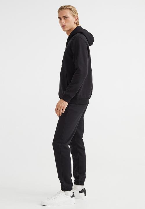 H&M - Slim fit sweatpant - black