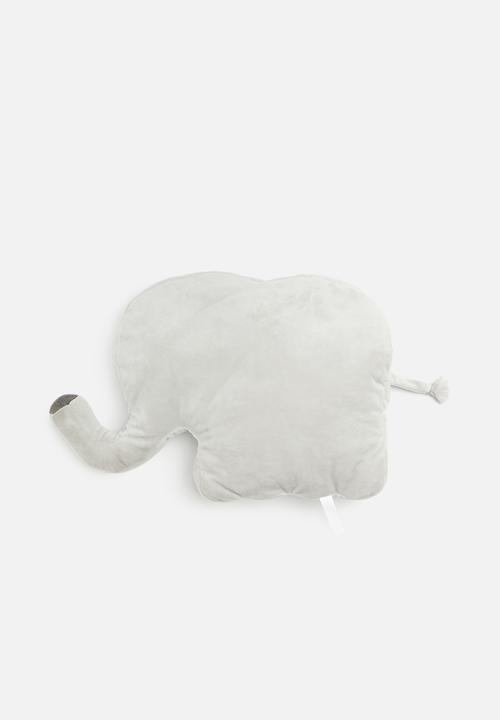 H&S - Elephant cushion - grey