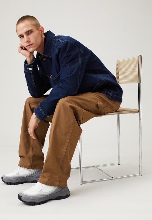 H&M - Relaxed fit twill trousers - dark beige