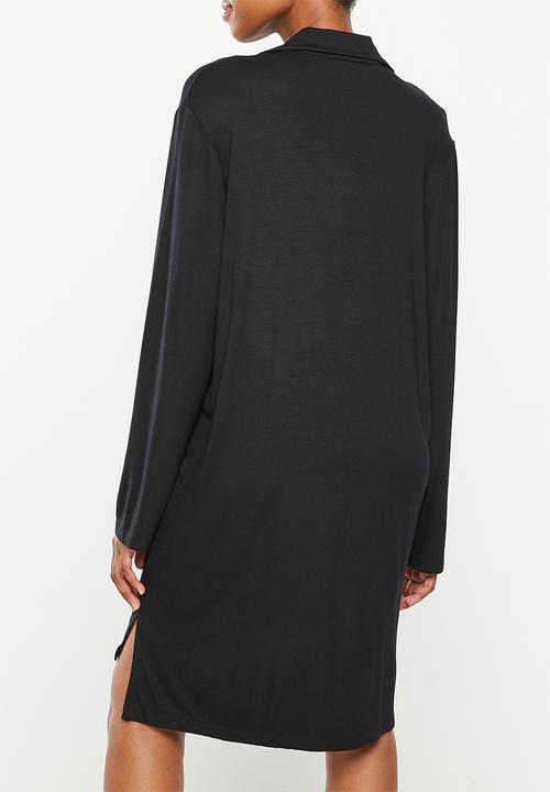 Superbalist - Maternity recovery sleep shirt - black