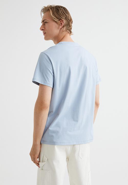 H&M - Regular fit coolmax® T-shirt - light blue