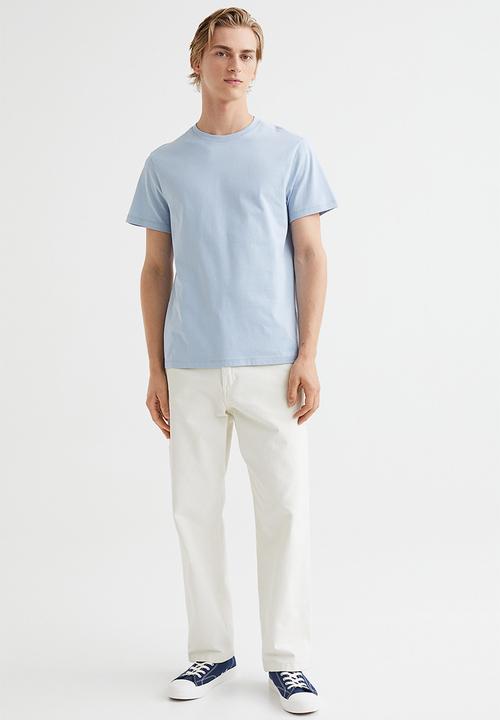 H&M - Regular fit coolmax® T-shirt - light blue