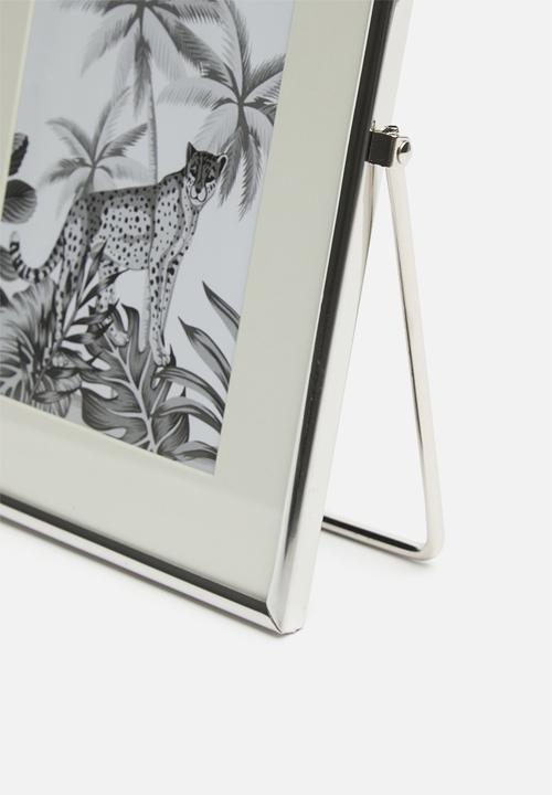 H&S - Photo frame palm tree - silver