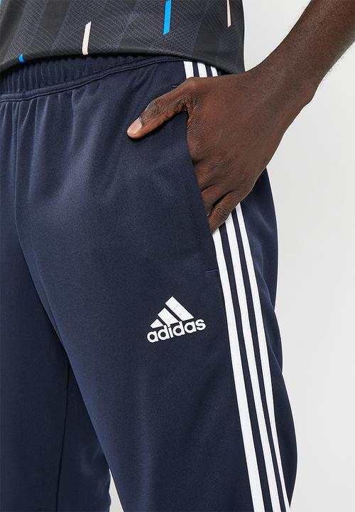 adidas Performance - AEROREADY Sereno Slim Tapered Cut 3-Stripes pants - legend ink