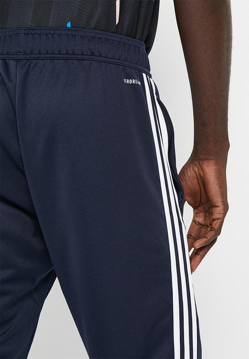 adidas Performance - AEROREADY Sereno Slim Tapered Cut 3-Stripes pants - legend ink