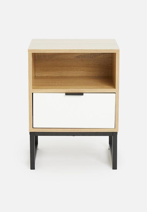 Sixth Floor - Arlo bedside table - white
