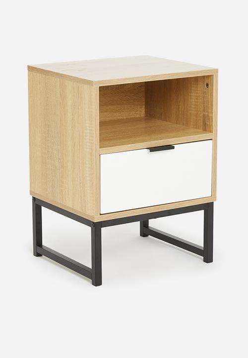 Sixth Floor - Arlo bedside table - white