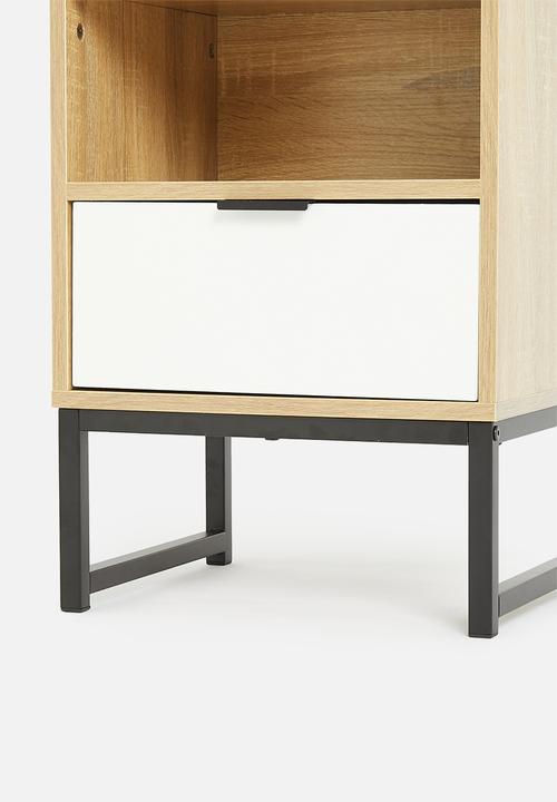 Sixth Floor - Arlo bedside table - white