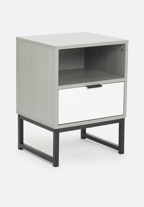 Sixth Floor - Arlo bedside table - grey